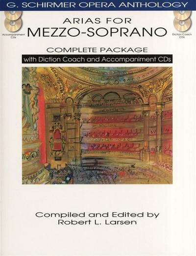 Arias for Mezzo-Soprano Book/Online Audio [With 4 CDs]