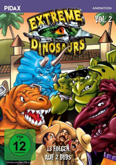 Extreme Dinosaurs. Vol.2, 2 DVD