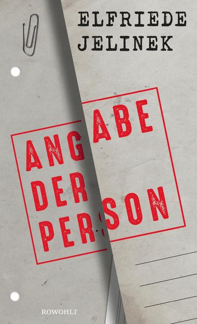 Jelinek, Angabe der Person