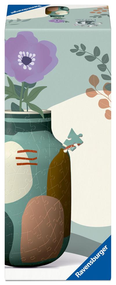 3D Puzzle Vase Organic Sage