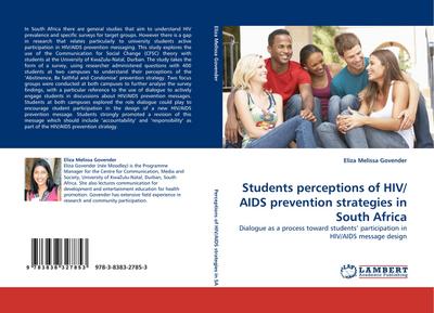 Students perceptions of HIV/AIDS prevention strategies in South Africa