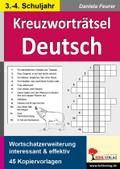 Kreuzworträtsel Deutsch / Klasse 3-4