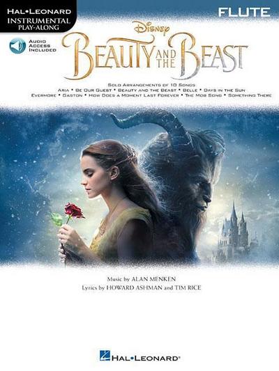 Beauty and the Beast Instrumental Play-Along - Flute Book/Online Audio