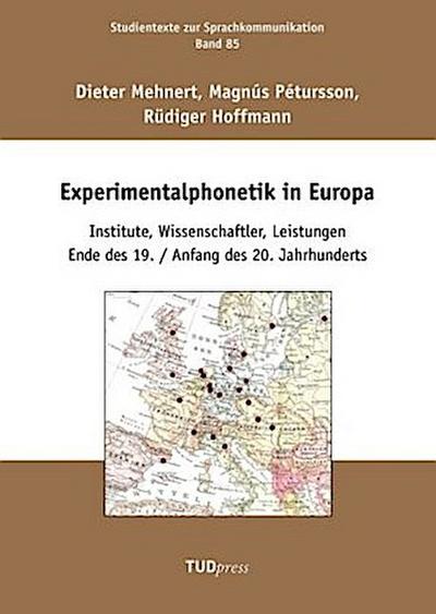 Experimentalphonetik in Europa