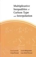 Multiplicative Inequalities Of Carlson Type And In