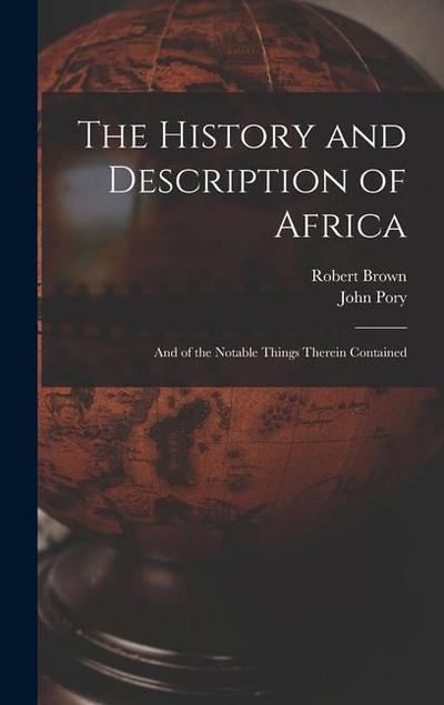The History and Description of Africa