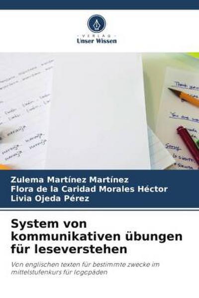 System von kommunikativen übungen für leseverstehen