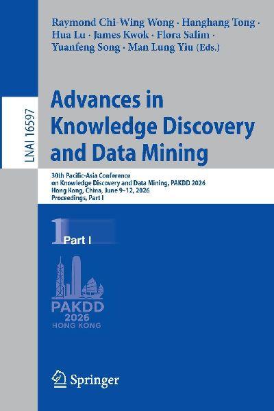Advances in Knowledge Discovery and Data Mining