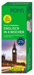 PONS Power-Vokabelbox Englisch in 4 Wochen
