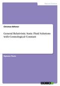 General Relativistic Static Fluid Solutions with Cosmological Constant