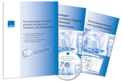 Formularmappe für einen sicheren Umgang mit Telematik und Datenschutz