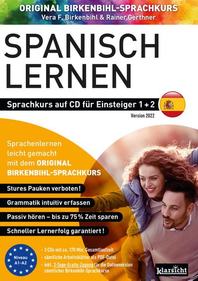 Spanisch lernen für Einsteiger 1+2 (ORIGINAL BIRKENBIHL), Audio-CD