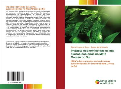 Impacto econômico das usinas sucroalcooleiras no Mato Grosso do Sul