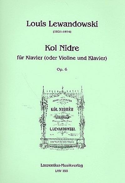 Kol nidre op.6für Klavier (Violine und Klavier)