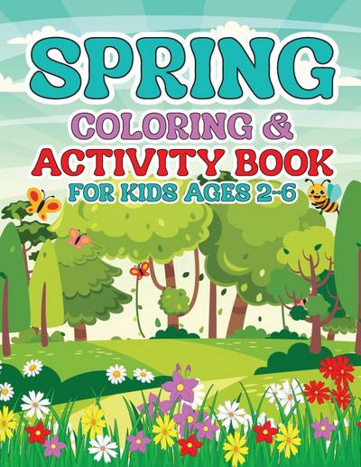 Spring Coloring & Activity Book