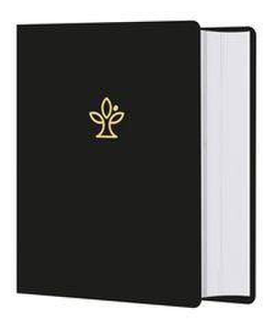 Die Bibel. Handschmeichler Ausgabe schwarz mit Schreibrand