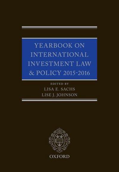 Yearbook on International Investment Law & Policy 2015-2016
