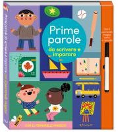 Prime parole da scrivere e imparare. Scrivi cancella & riscrivi