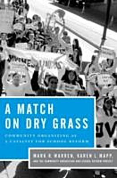 Match on Dry Grass