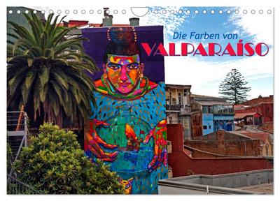 Die Farben von Valparaíso (Wandkalender 2026 DIN A4 quer), CALVENDO Monatskalender