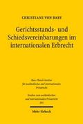 Gerichtsstands- und Schiedsvereinbarungen im inter