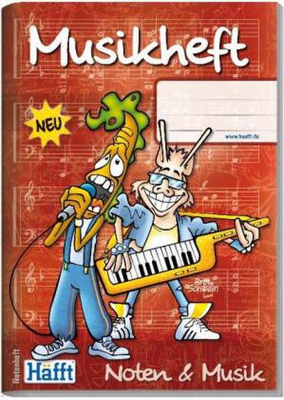 Musikheft (DIN A5 hoch)