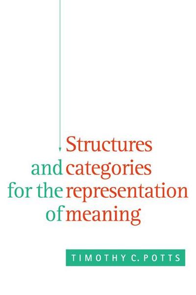 Structures and Categories for the Representation of Meaning