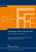 Terminology Science in Russia today