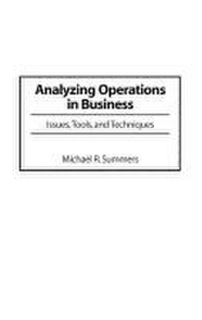 Analyzing Operations in Business