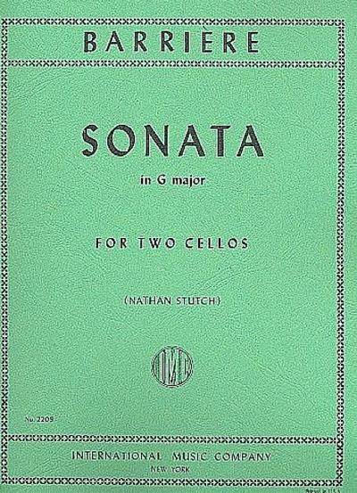 Sonata G majorfor 2 violoncellos