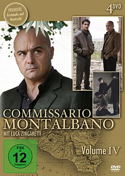 Commissario Montalbano. Staffel.4, 4 DVDs