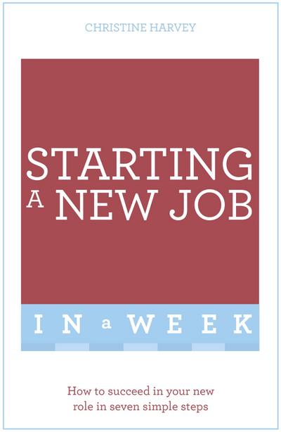 Start Your New Job in a Week
