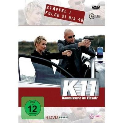 K 11 - Kommissare im Einsatz, 4 DVDs. Staffel.1.2