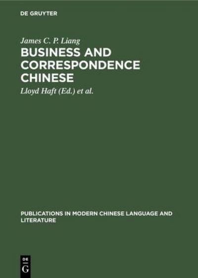 Business and correspondence Chinese
