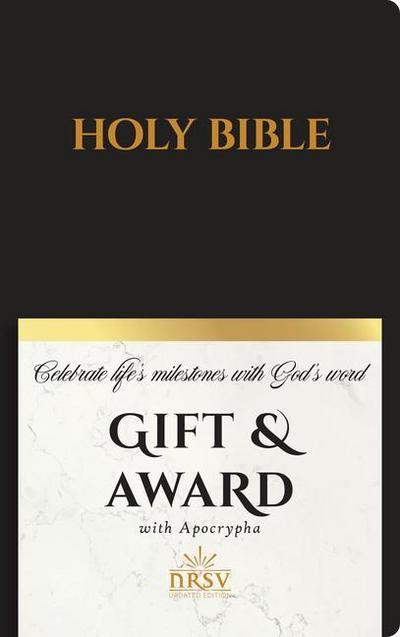 NRSV Updated Edition Gift & Award Bible with Apocrypha (Imitation Leather, Black)