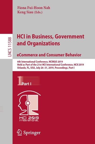 HCI in Business, Government and Organizations. eCommerce and Consumer Behavior