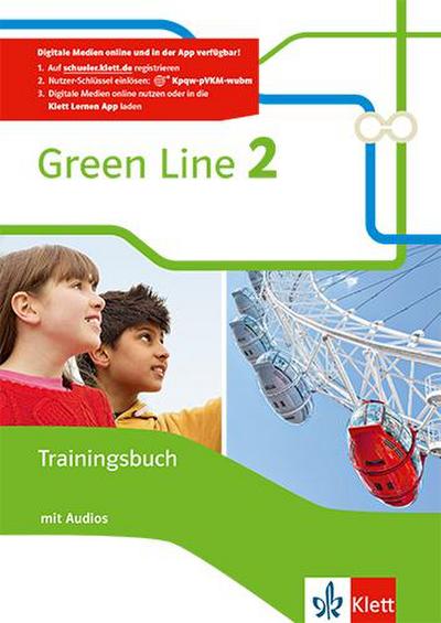 Green Line 2. Trainingsbuch mit Audios. Neue Ausgabe