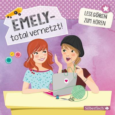 Emely - total vernetzt! (Lesegören zum Hören ), 2 Audio-CD