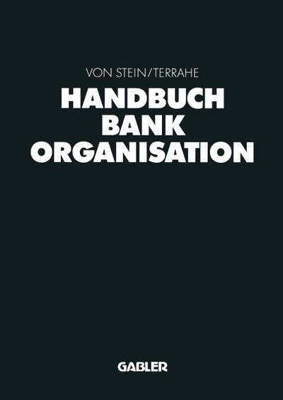 Handbuch Bankorganisation