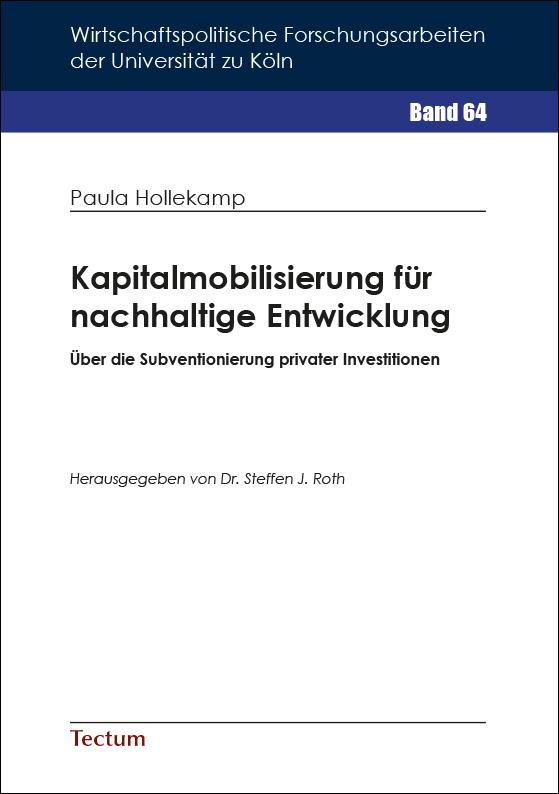 Kapitalmobilisierung für nachhaltige Entwicklung, Paula Hollekamp