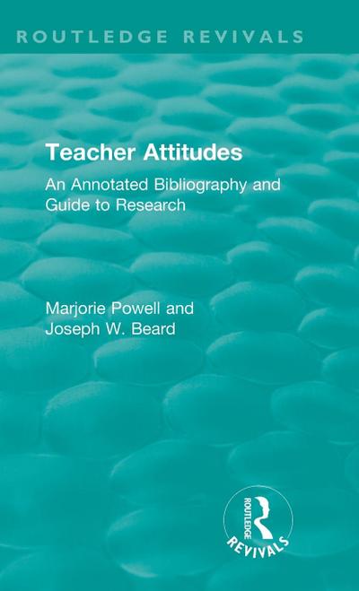 Teacher Attitudes