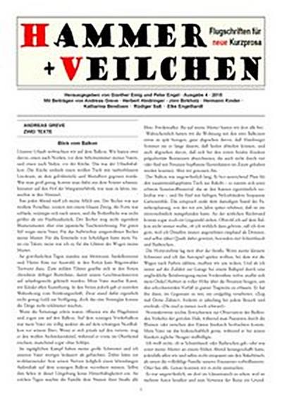 Hammer + Veilchen Nr. 4