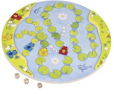 Goki 56712 Houten Kikker Spel