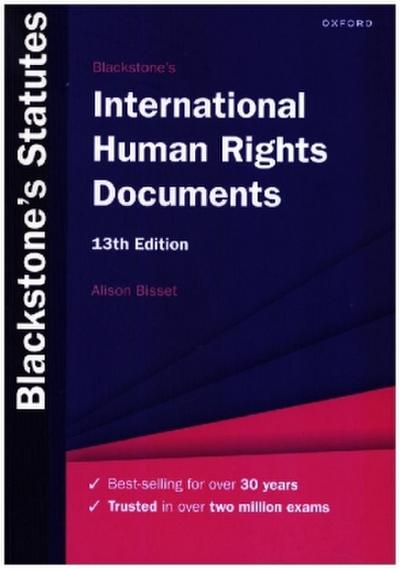 Blackstone’s International Human Rights Documents