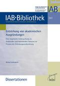 Entstehung von akademischen Ausgründungen - Michael Schleinkofer