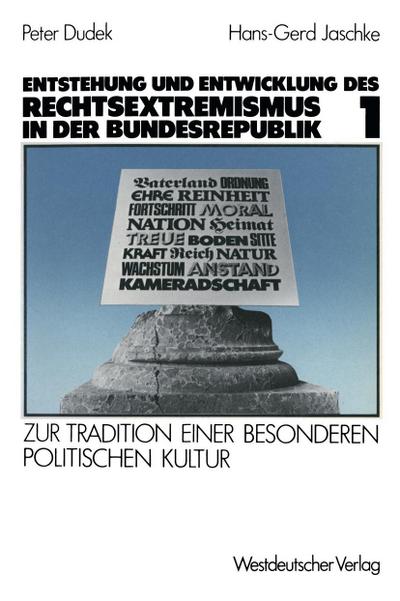 Entstehung und Entwicklung des Rechtsextremismus in der Bundesrepublik