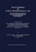 Use of Force · War and Neutrality Peace Treaties (N-Z)