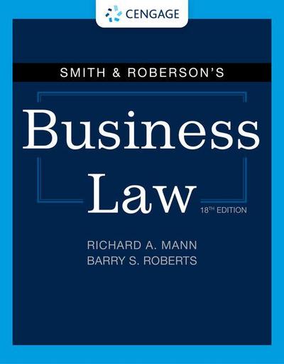 Smith & Roberson’s Business Law