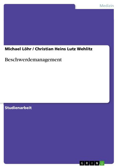 Beschwerdemanagement