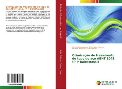 Otimização do fresamento de topo do aço ABNT 1045. (P P Balestrassi)
